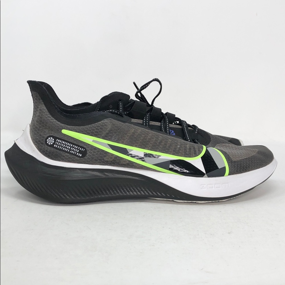 Nike Zoom Gravity Black Smoke Grey BQ3202-009 Mens Running Sneakers - Size 11.5 - Picture 11 of 14